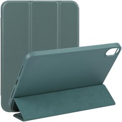 Mobigear Tri-Fold Gel Coque iPad Mini 6 (2021) Etui en TPU,Similicuir - Vert