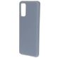 Mobiparts Coque Samsung Galaxy S20 Coque arrière en Silicone - Royal Grey