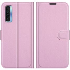 Mobigear Classic Housse TCL 20S Etui Porte-Monnaie - Rose