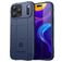 Mobigear Rugged Shield Coque iPhone 18 Pro Max Coque arrière en TPU Souple Anti-Chocs - Bleu