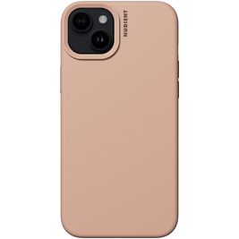Nudient Base Coque iPhone 15 Coque arrière en Silicone - Peach Orange