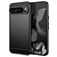 Mobigear Brushed Slim Coque Google Pixel 9 Pro XL Coque arrière en TPU Souple - Noir