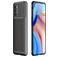 Mobigear Racing Coque OPPO Reno 4 Coque arrière en TPU Souple - Noir