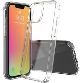 Mobigear Crystal Coque Transparente iPhone 13 Mini Coque arrière Rigide - Transparent