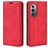 Mobigear Retro Slim Housse Motorola Edge X30 Etui Porte-Monnaie - Rouge