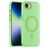 Mobigear Shockproof Coque iPhone 16e MagSafe Coque arrière Rigide - Vert