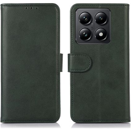 Mobigear Wallet Housse Xiaomi 14T Etui Porte-Monnaie - Vert