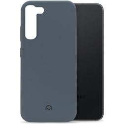 Mobilize Rubber Gelly Coque Samsung Galaxy S23 Plus Coque arrière en TPU Souple - Matt Blue