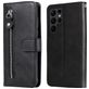 Mobigear Zipper Housse Samsung Galaxy S23 Ultra Etui Porte-Monnaie - Noir