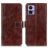 Mobigear Basic Housse Motorola Edge 30 Neo Etui Porte-Monnaie - Marron