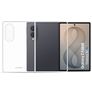 Mobilize Gelly Coque Transparente Samsung Galaxy Z Fold 8 Coque arrière en TPU Souple - Transparent
