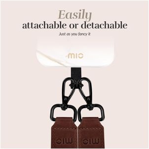 MIO Lanyard - Cordon de téléphone universel ajustable - White Marble