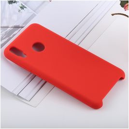 Mobigear Rubber Touch Coque HONOR 8X Coque arrière en Silicone - Rouge Mobigear Rubber Touch Coque HONOR 8X Coque arrière en Silicone - Rouge