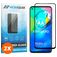 Mobigear Premium Motorola Moto G8 Power Verre trempé Protection d'écran - Compatible coque - Noir (Lot de 2)