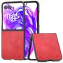 Mobigear Excellent Coque Motorola Razr 50 Ultra Coque arrière Rigide - Rouge