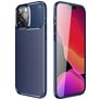 Mobigear Racing Coque iPhone 14 Plus Coque arrière en TPU Souple - Bleu