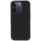 Mobiparts Coque iPhone 14 Pro Coque arrière en Silicone - Noir