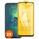 Mobigear Premium Motorola Moto G8 Plus Verre trempé Protection d'écran - Compatible coque - Noir (Lot de 2)