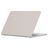 Mobigear Cream Matte MacBook Air 13 pouces (2022-2026) Coque rigide pour MacBook - Gris - Modèle A2681 / A3113 / A3240 / A3449