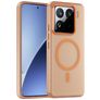 Mobigear Shockproof Coque Xiaomi 15 Pro MagSafe Coque arrière Rigide - Orange