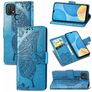 Mobigear Butterfly Housse OPPO A15 Etui Porte-Monnaie - Bleu