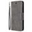 Mobigear Excellent Housse Nokia 1.3 Etui Porte-Monnaie - Gris