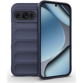 Mobigear Bumpy Coque Google Pixel 10 Coque arrière en TPU Souple - Bleu