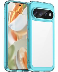 Mobigear Crystal Coque Google Pixel 11 Pro Coque arrière Rigide - Bleu