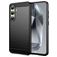 Mobigear Brushed Slim Coque Samsung Galaxy S24 FE Coque arrière en TPU Souple - Noir