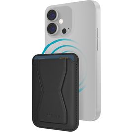 Mobilize Magnet - Porte Cartes en - 2 Cartes - Compatible MagSafe - Noir