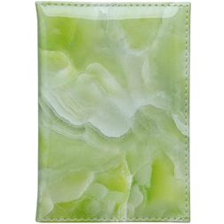 Mobigear Marble - Étui passeport en en Plastique rigide - Vert