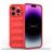 Mobigear Bumpy Coque iPhone 15 Pro Max Coque arrière en TPU Souple - Rouge