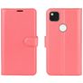 Mobigear Classic Google Pixel 4a Étui Portefeuille - Rouge