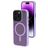 Mobiparts Hardcover iPhone 14 Pro MagSafe Plastique rigide Coque arrière - Satin Lila