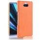 Mobigear Croco Coque Sony Xperia 10 Plus Coque arrière Rigide - Orange