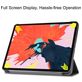 Mobigear Tri-Fold Coque iPad Pro 12.9 Pouces (2018) Etui - Noir
