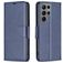 Mobigear Excellent Housse Samsung Galaxy S23 Ultra Etui Porte-Monnaie - Bleu