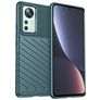 Mobigear Groove Coque Xiaomi 12 Pro Coque arrière en TPU Souple - Vert