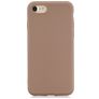 Mobigear Colors Coque iPhone SE (2020) Coque arrière en TPU Souple - Marron