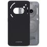 Mobilize Rubber Gelly Coque Nothing Phone (2a) Plus Coque arrière en TPU Souple - Noir