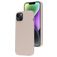 Mobiparts Coque iPhone 14 Plus Coque arrière en Silicone - Soft Salmon