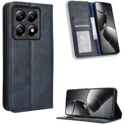 Mobigear Sensation Housse Xiaomi 14T Etui Porte-Monnaie - Bleu