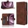 Mobigear Slide Wallet Housse OnePlus 15 Etui Porte-Monnaie - Marron