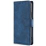 Mobigear Croco Housse Motorola Moto E7i Power Etui Porte-Monnaie - Bleu