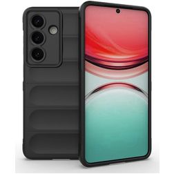 Mobigear Bumpy Coque Samsung Galaxy S26 Coque arrière en TPU Souple - Noir