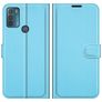 Mobigear Classic Housse Motorola Moto G50 Etui Porte-Monnaie - Bleu