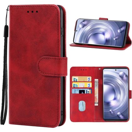 Mobigear Wallet Vivo X80 Pro Étui Portefeuille - Rouge