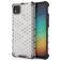 Mobigear Honeycomb Transparent Xiaomi Redmi 9C Plastique rigide Coque arrière Antichoc - Transparent