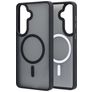 Mobiparts Hardcover Coque Samsung Galaxy S26 Plus MagSafe Coque arrière Rigide - Satin Black