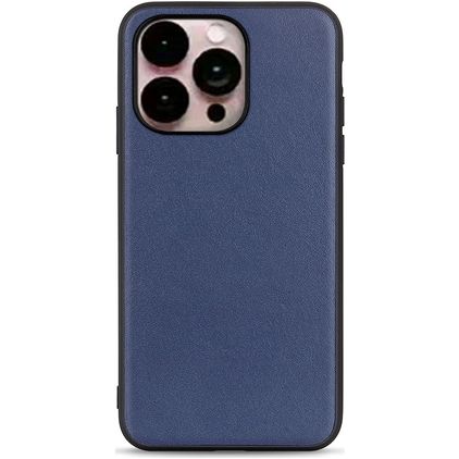 Mobigear Excellent Coque iPhone 14 Pro Max Coque arrière Rigide - Bleu